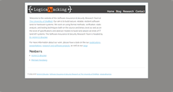 Desktop Screenshot of logicalhacking.com